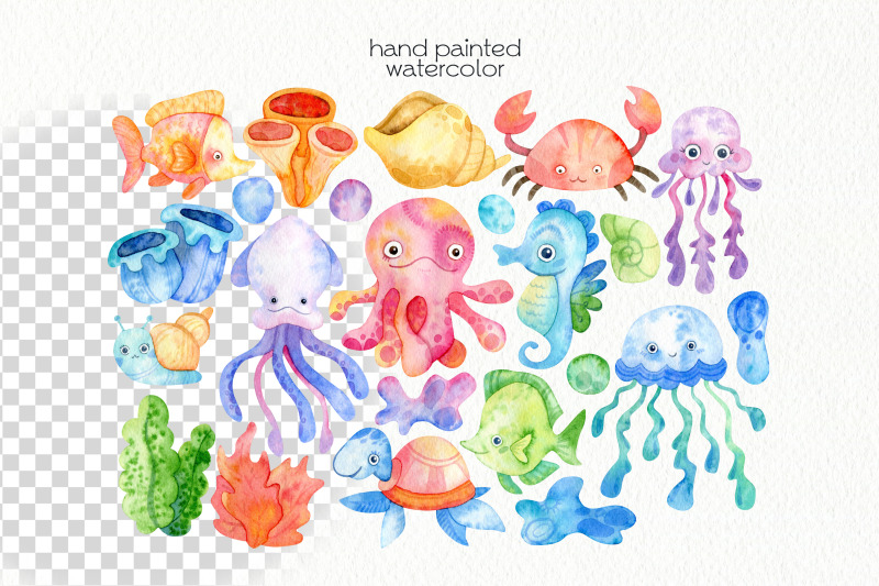 watercolor-underwater-clipart-png-files