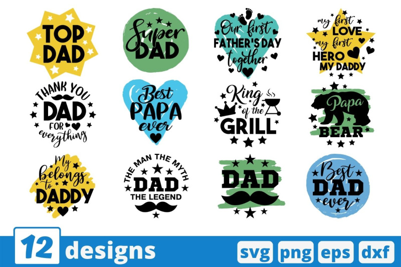 fathers-day-keychain-svg-bundle