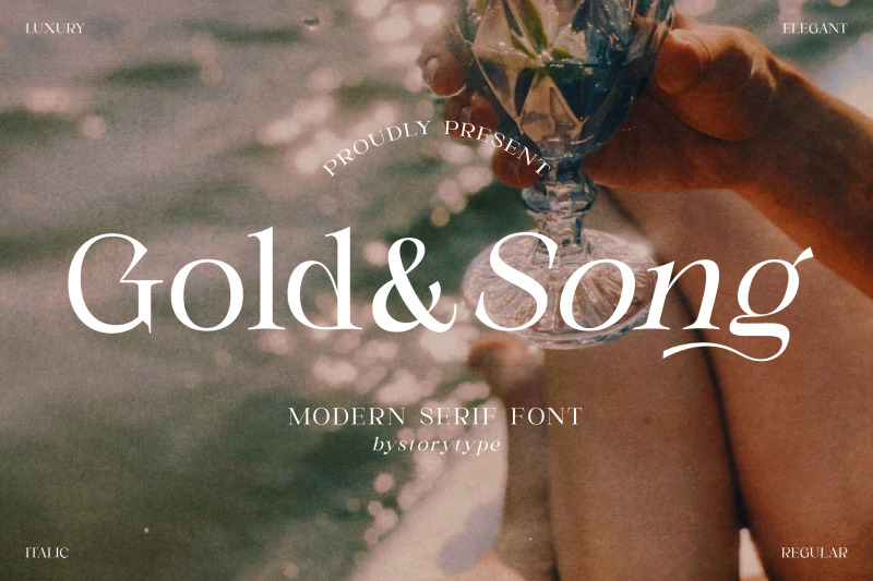 gold-song-typeface