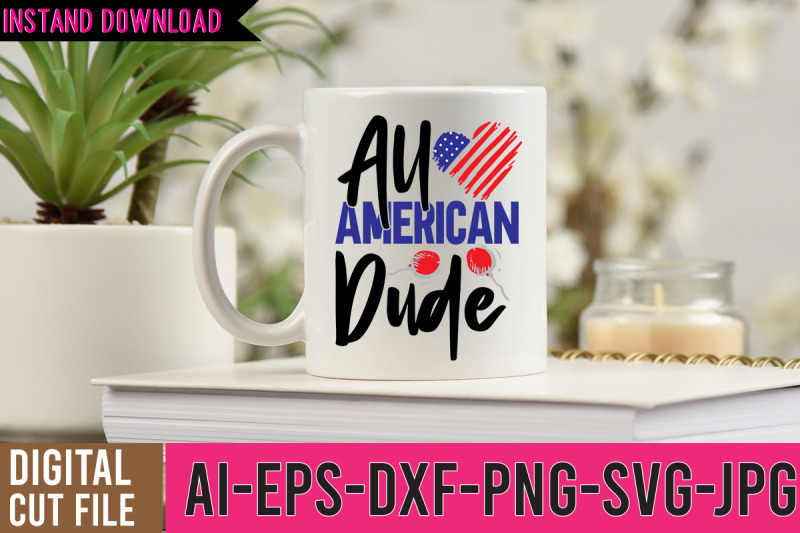 all-american-dude-svg-design