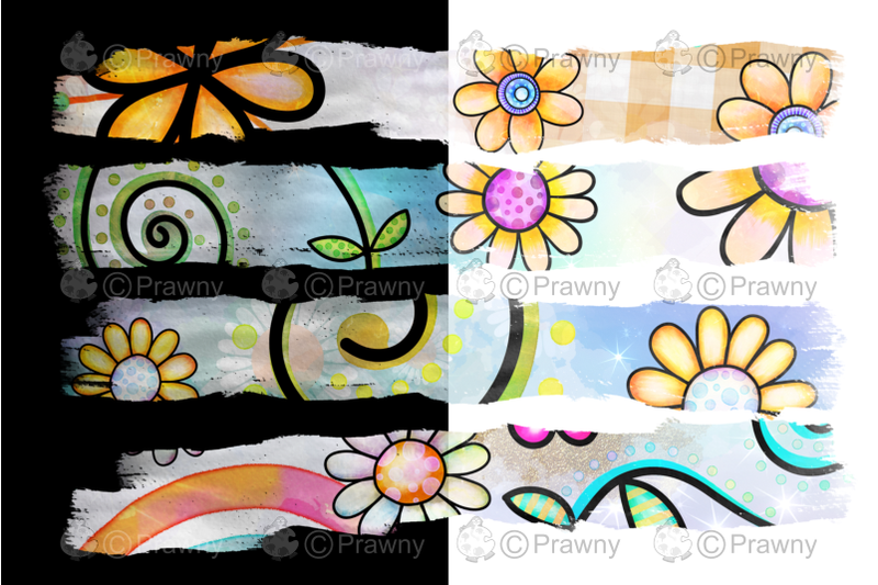floral-collage-watercolor-brush-strokes-set-7