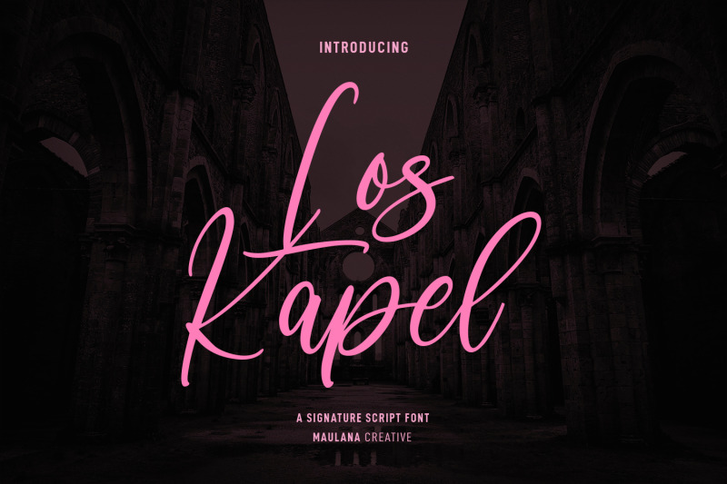 los-kapel-script-font