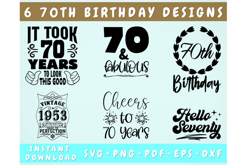 70th-birthday-svg-bundle-6-designs-70-and-fabulous-svg-png