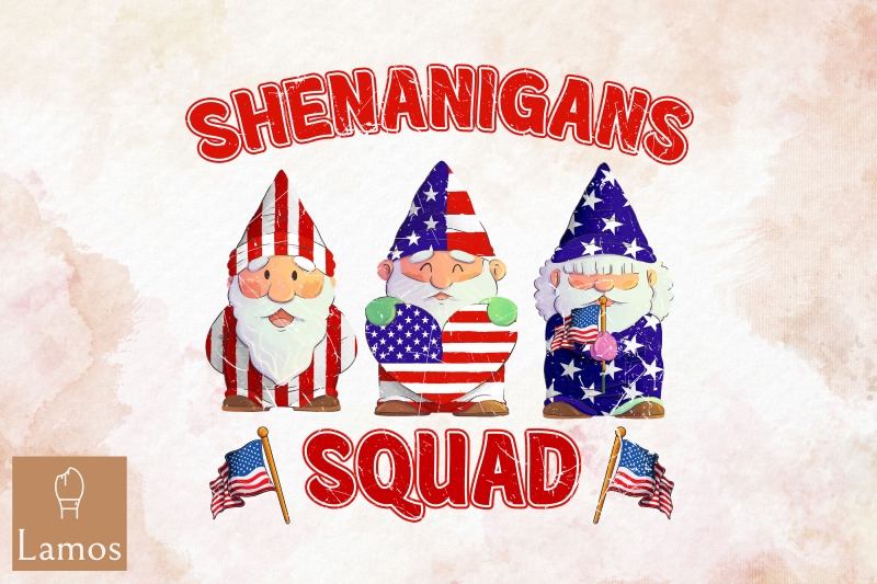 shenanigans-squad-4th-of-july-gnomes-usa