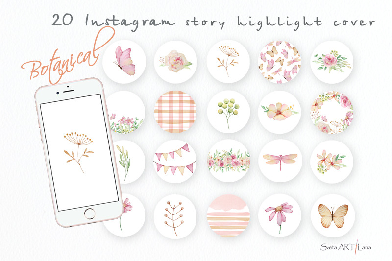 watercolor-vintage-botanical-flowers-icons