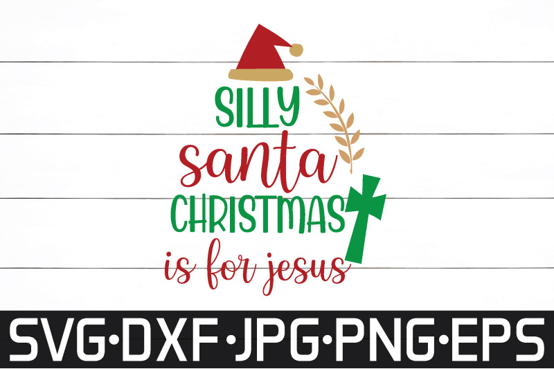 silly-santa-christmas-is-for-jesus