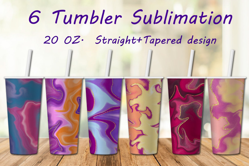 tumbler-sublimation-marble-gold-20-oz-tumbler-skinny-wrap