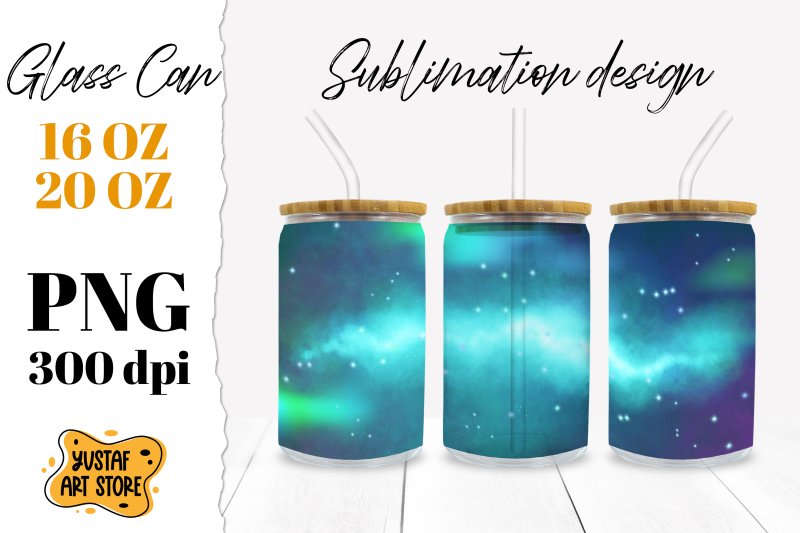 galaxy-libbey-glass-can-sublimation-design-png