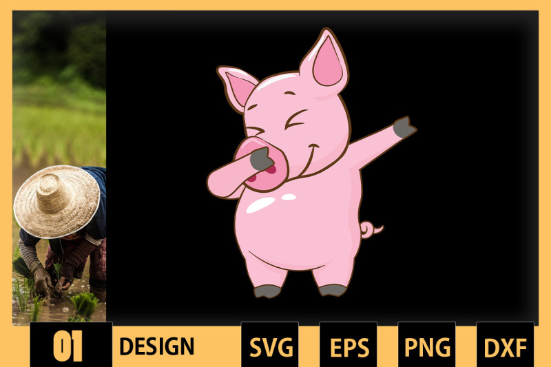 pig-dabbing-farmer-dab-dance