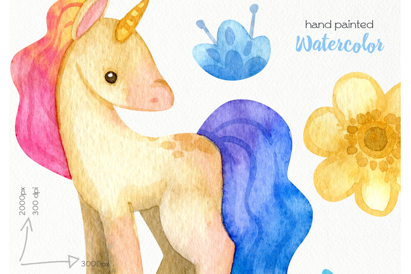 watercolor-unicorn-clipart-png-files