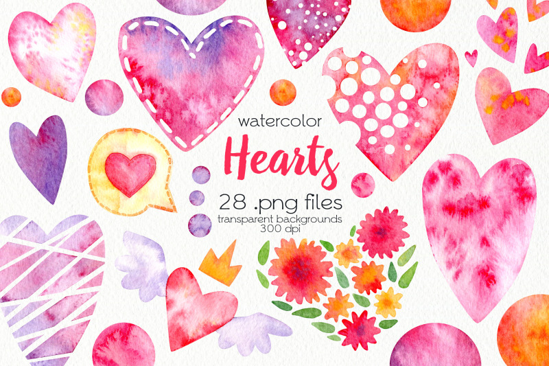 watercolor-hearts-clipart-png-files