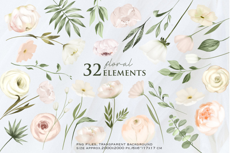 white-flowers-clipart