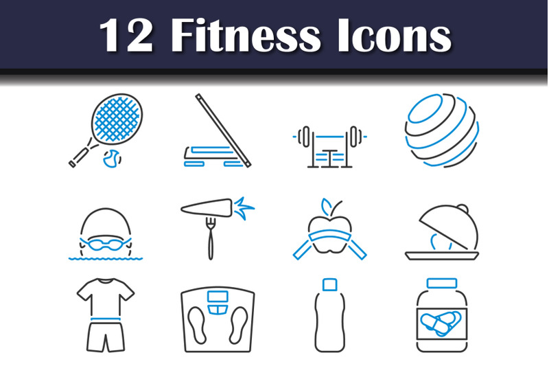 fitness-icon-set