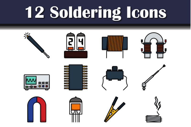 soldering-icon-set