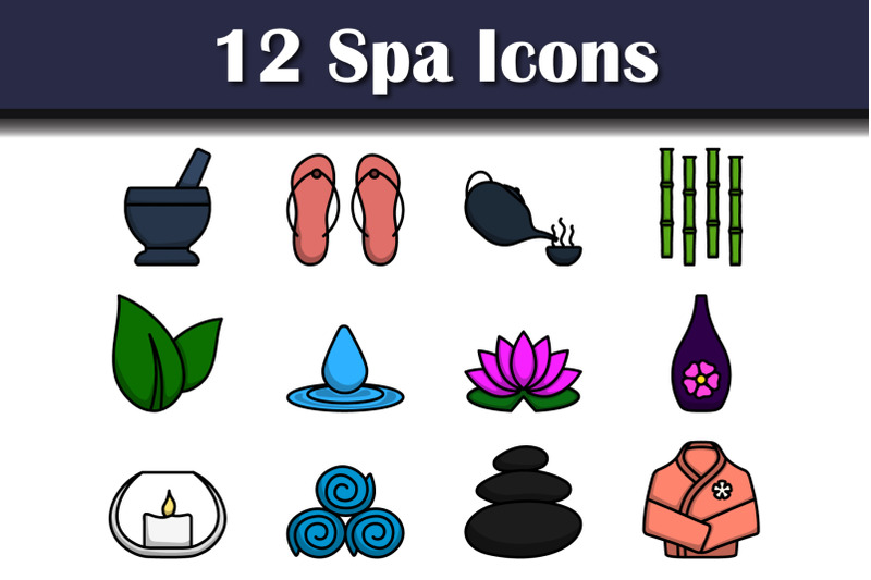 spa-icon-set