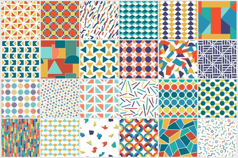 colorful-geometric-seamless-patterns