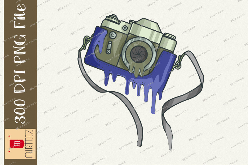 melting-photo-camera-graphic-sublimation