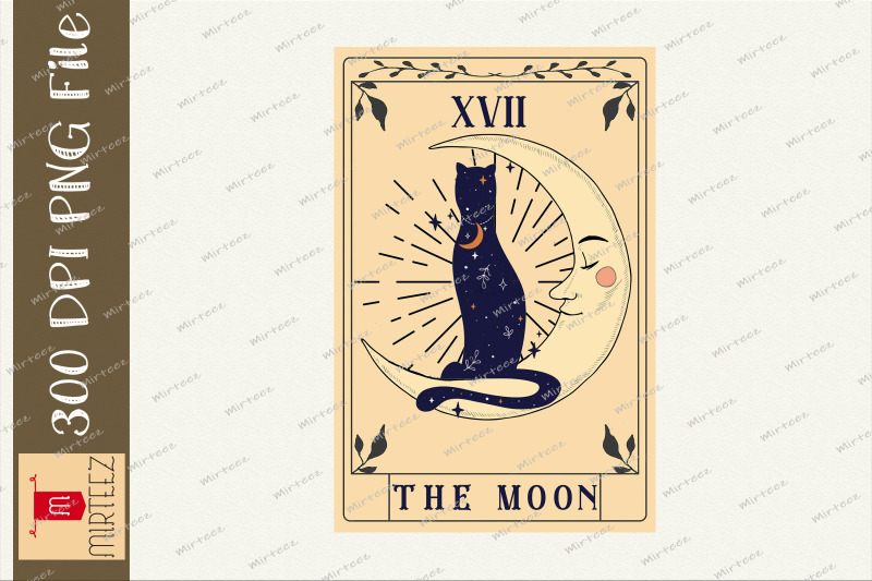 tarot-card-crescent-moon-and-cat-graphic