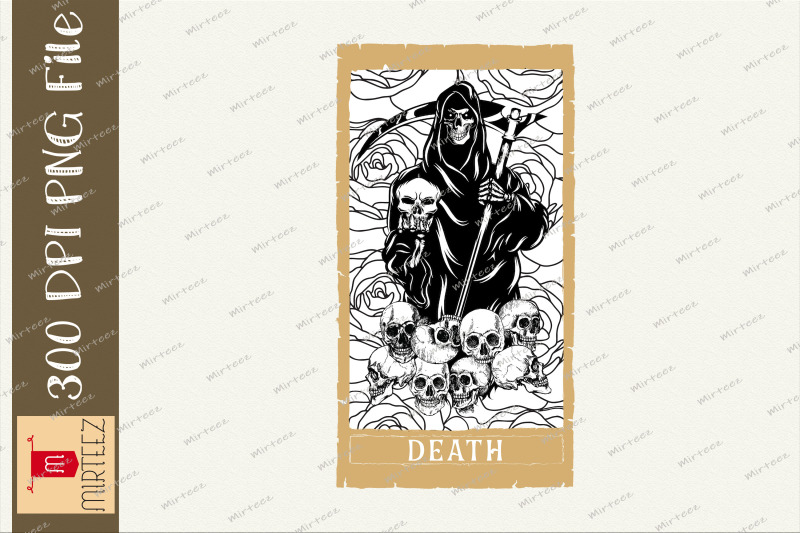 vintage-death-tarot-card-i-occult-skull