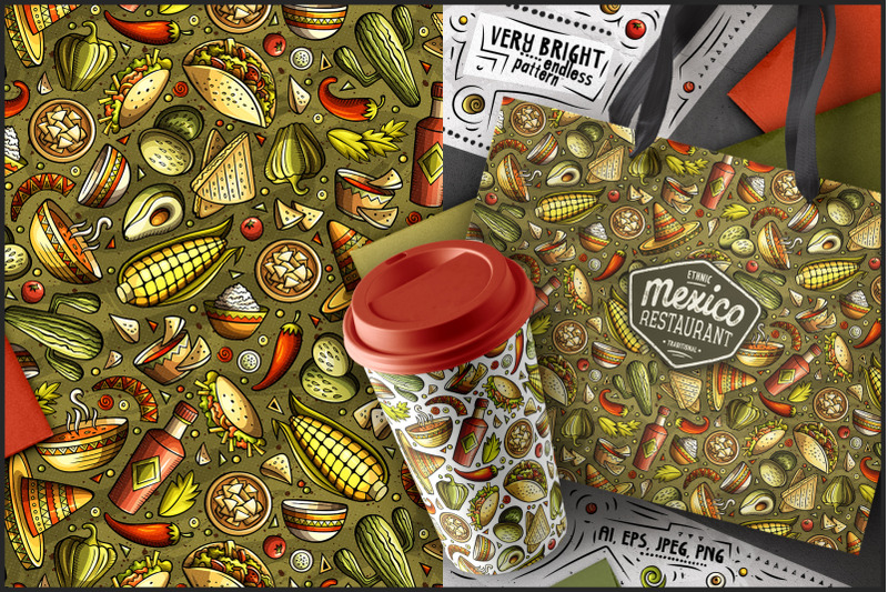 7-mexican-food-seamless-patterns