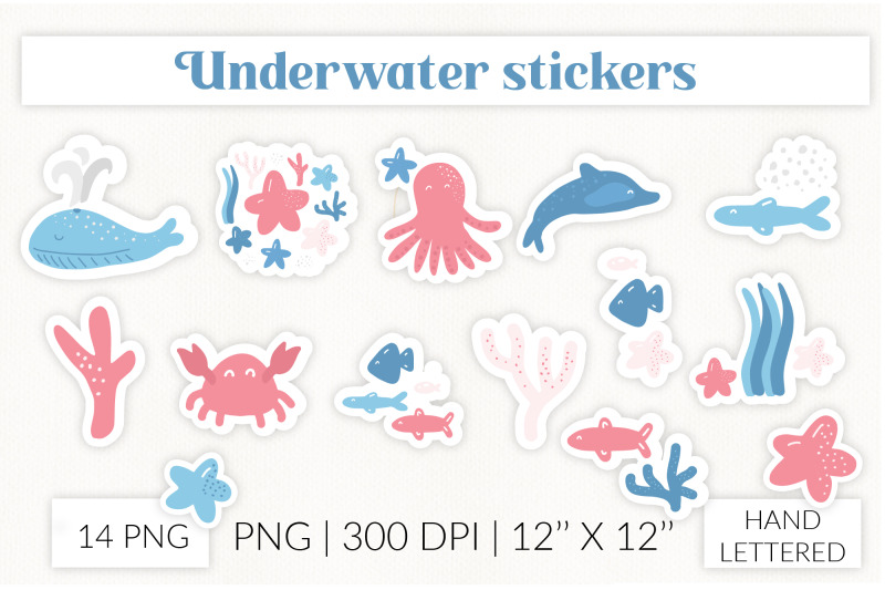underwater-stickers-sea-life-stickers