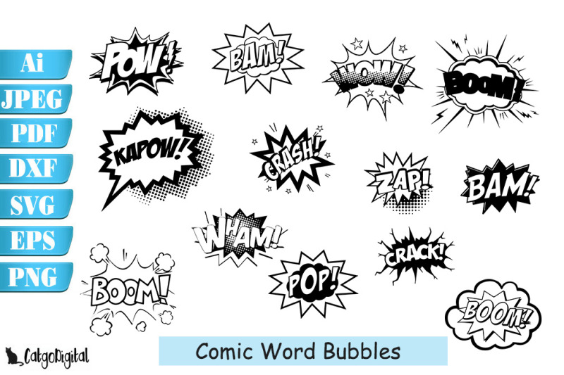 comic-word-bubbles-svg-png-jpg-silhouettes-sublimation