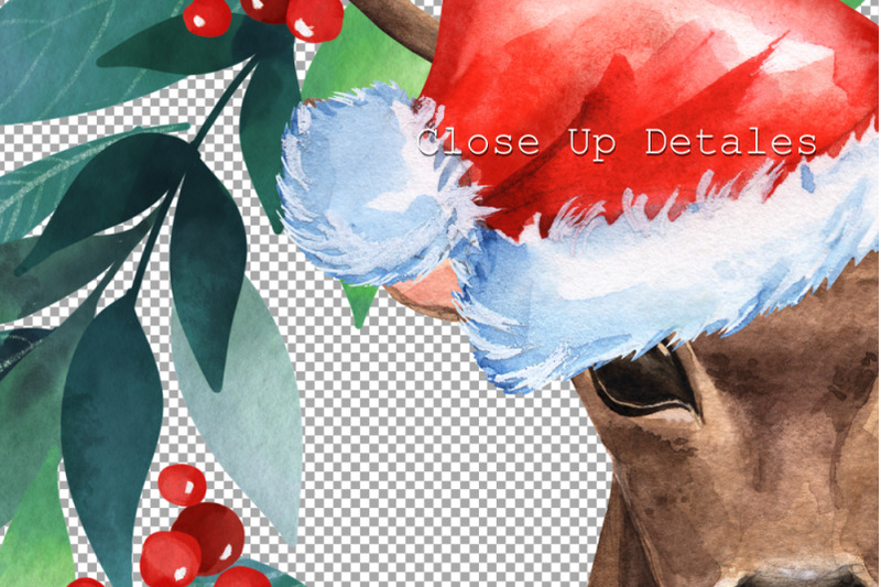 christmas-deer-clipart