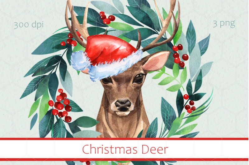 christmas-deer-clipart