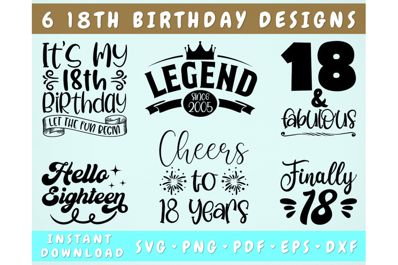 18th-birthday-svg-bundle-6-designs-hello-eighteen-svg-18-fabulous