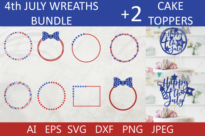 patriotic-frame-bundle-4th-of-july-monogram-cake-topper