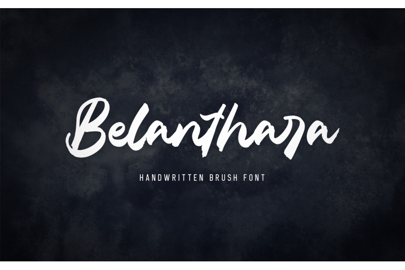belanthara-brush-font