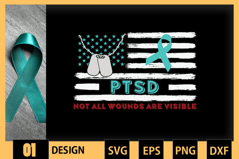 not-all-wounds-are-visible-ptsd-awarness