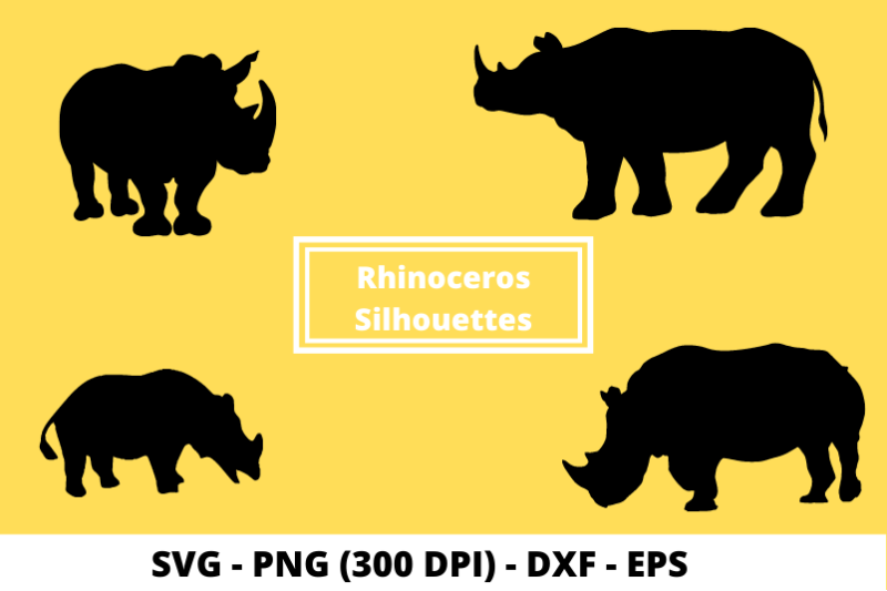 rhinoceros-cut-file-svg