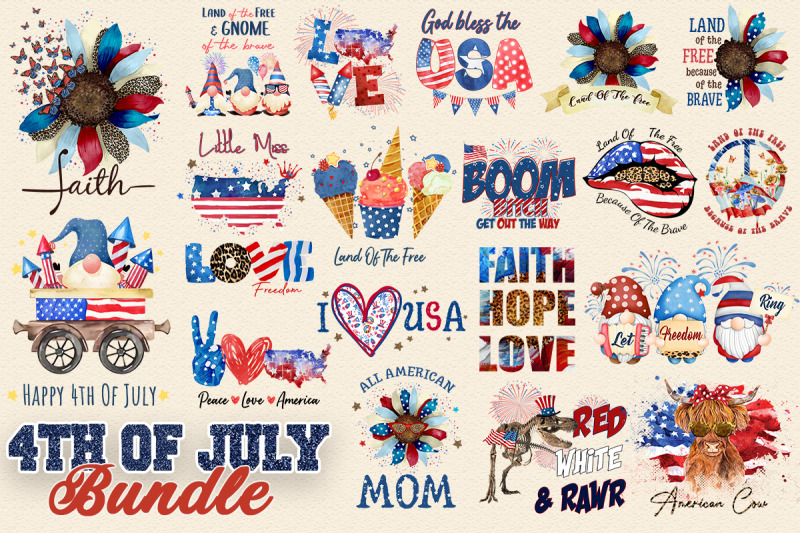 best-4th-of-july-tshirt-design-bundle