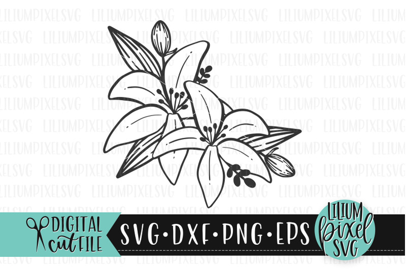 lily-flower-arrangement-floral-svg