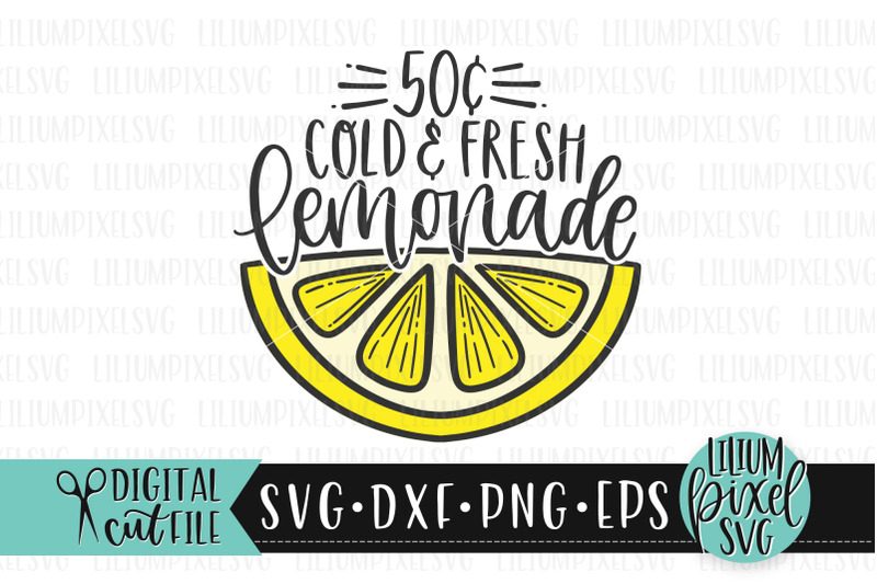 fresh-lemonade-round-frame-sign-summer-svg