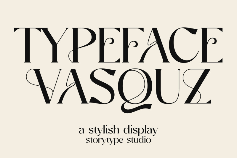 vasquz-typeface