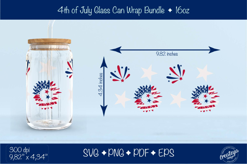 4th-of-july-glass-can-wrap-american-sunflower-beer-can-glass-wrap-16