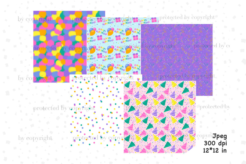 happy-birthday-digital-paper-birthday-seamless-patterns