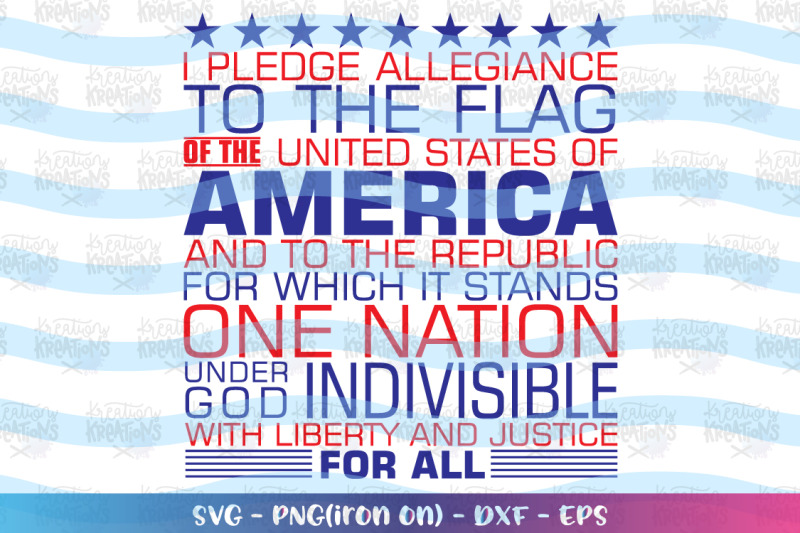 4th-of-july-svg-pledge