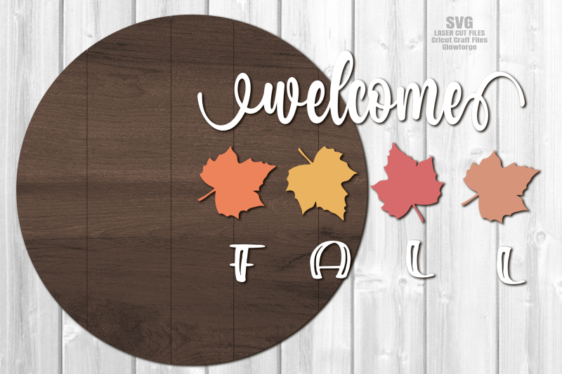 welcome-fall-svg-laser-cut-files-fall-leaves-sign-svg