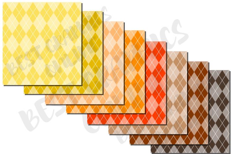 argyle-diamond-digital-papers-argyle-pattern-background-set