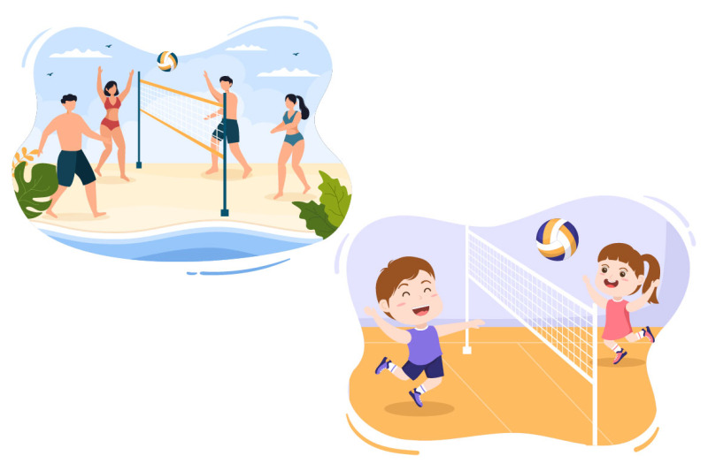 15-volleyball-player-cartoon-illustration