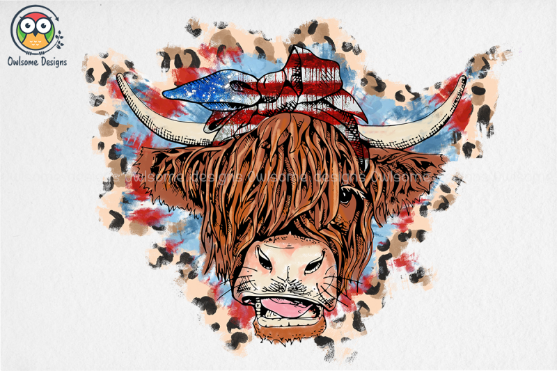 american-buffalo-sublimation-design