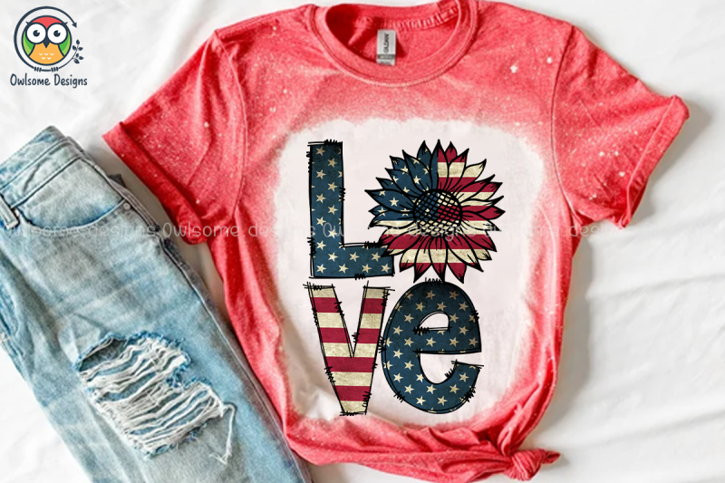 american-love-sublimation-design