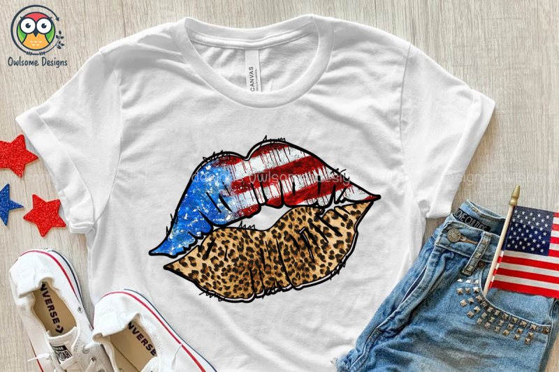 american-lips-sublimation-design