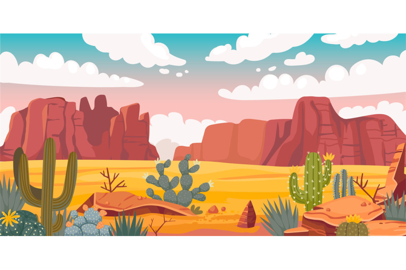 desert-landscape-cartoon-sand-horizon-with-rocks-cactus-and-sandy-va