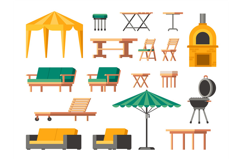 garden-furniture-cartoon-wooden-patio-chair-table-and-sofa-lounge-ou