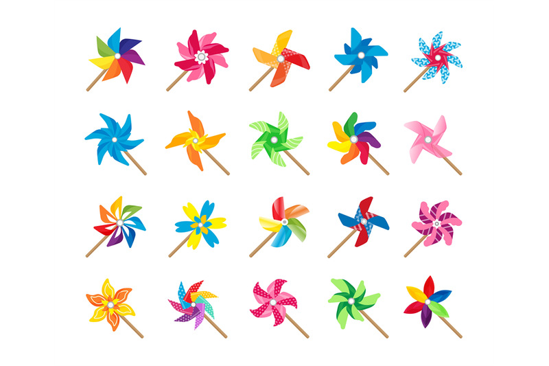 pinwheel-toy-cartoon-paper-windmill-colorful-baby-toy-rotated-by-wind