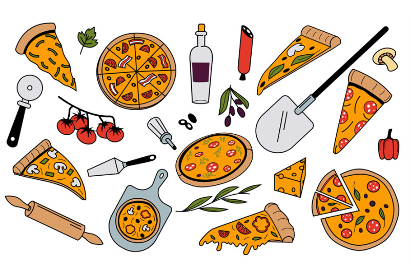 doodle-pizza-ingredients-colored-national-italian-cuisine-food-with-c